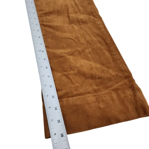 NEW Show Me Your Mumu Cropped Everhart Jumpsuit Camel Corduroy Small Retro Boho - Picture 7 of 12